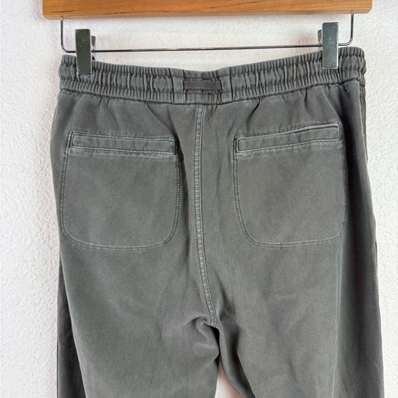 Athleta Fallon Sun-washed Brown Grey Heavy Cotton Blend Joggers 2 - Picture 7 of 8